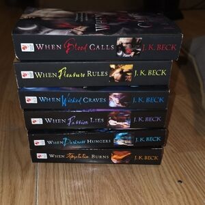 J.K. Beck Book Set Complete Shadow Keepers Series